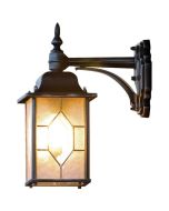 Konstsmide Wandlamp Milano aluminium 38cm 7318302487591