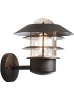 Konstsmide Wandlamp Modena zwart 24cm 7318307303759