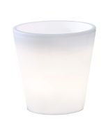 Konstsmide Bloempot Assisi wit 28cm 7318307453003