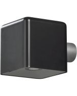 Konstsmide Wandlamp Amalfi 12v zwart 10cm 7318307681758