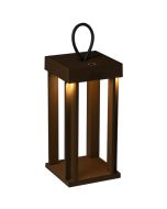 Konstsmide Terraslamp Cannes roestbruin 42cm 7318307819977