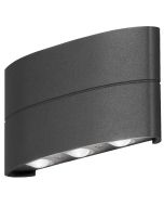 Konstsmide Wandlamp Chieri antraciet 19cm 7318307853377