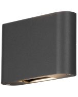 Konstsmide Wandlamp Chieri antraciet 18cm 7318307854374