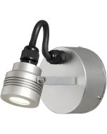 Konstsmide Wandlamp Monza aluminium 9cm 7318307922318