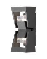 Konstsmide Wandlamp Potenza antraciet 30cm 7318307955378