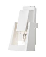 Konstsmide Wandlamp Potenza wit 27cm 7318307979251