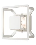Konstsmide Wandlamp Pescara wit 20cm 7318307989250