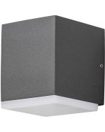 Konstsmide Wandlamp Monza antraciet 10cm 7318307990379