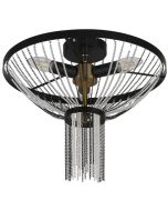 Searchlight Plafonniere Baguette messing 40cm 5053423193083