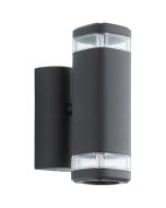 Brilliant Wandlamp Jandy zwart 21cm 4004353346972