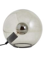 Brilliant Tafellamp Belado rookglas 24cm 4004353428418