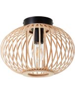 Brilliant Plafondlamp Enca bamboe 30cm 4004353428456