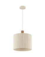 Brilliant Hanglamp Arlo beige 35cm 4004353477089