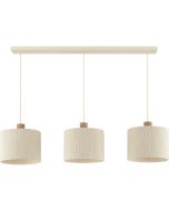 Brilliant Hanglamp Arlo beige 120cm 4004353477102