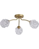 Searchlight Plafondlamp Astral goud 50cm 5053423304069