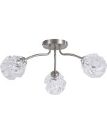 Searchlight Plafondlamp Astral staal 50cm 5053423304052