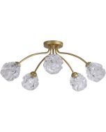 Searchlight Plafondlamp Astral goud 60cm 5053423303970