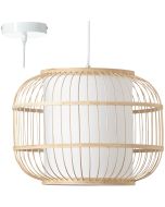 Brilliant Hanglamp Bones bamboe 40cm 4004353379826
