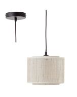 Brilliant Hanglamp Odar beige 22cm 4004353394706