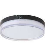 Searchlight Plafondlamp Button zwart 30cm 5053423330136