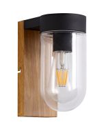 Brilliant Wandlamp Cabar hout 21cm 4004353367250