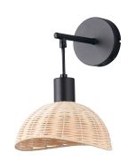 Trio  Wandlamp Calvi zwart 18cm 4017807680102