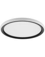 Brilliant Plafonniere Carloz zwart 30cm 4004353465253