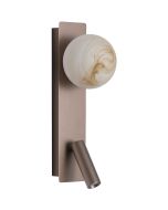 Searchlight Wandlamp Carrara latte 30cm 5053423324913