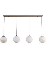 Searchlight Hanglamp Carrara latte 120cm 5053423324616