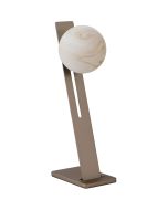 Searchlight Tafellamp Carrara latte 40cm 5053423324623