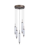 Searchlight Hanglamp Cattail koffie 37cm 5053423301259