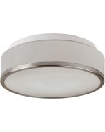 Searchlight Plafondlamp Cheese zilver 29cm 5013874395535