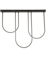 Searchlight Plafondlamp Chime zwart 110cm 5053423274515