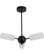 Searchlight Plafondlamp Cosmic zwart 44cm 5053423301624