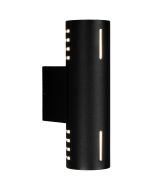 Konstsmide Wandlamp Cuneo zwart 25cm 7318303657528