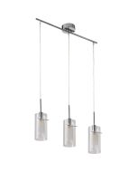 Searchlight Hanglamp Duo helder 71cm 5013874410924