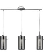 Searchlight Hanglamp Duo zwart 71cm 5053423019000