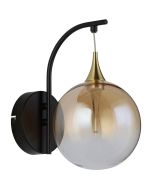 Searchlight Wandlamp Elisabeth amber 26cm 5053423327921