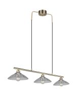 Trio  Hanglamp Eluna brons 100cm 4017807682526