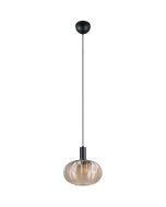 Trio  Hanglamp Elvezia amber 26cm 4017807677768