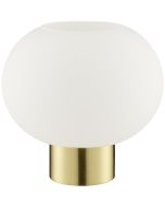 Brilliant Tafellamp Fanny messing 21cm 4004353468117