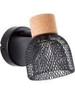 Brilliant Spot Flaka zwart 12cm 4004353351563