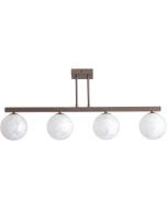 Searchlight Plafondlamp Frosty brons 72cm 5053423326641