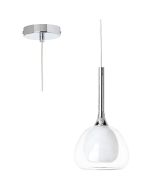 Brilliant Hanglamp Hadan wit 16cm 4004353360879