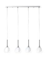 Brilliant Hanglamp Hadan wit 91cm 4004353360855