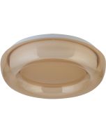 Searchlight Plafonniere Jude amber 30cm 5053423324869