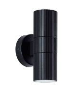 Brilliant Wandlamp Keola zwart 18cm 4004353454011
