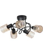 Searchlight Plafondlamp Knot amber 45cm 5053423301952