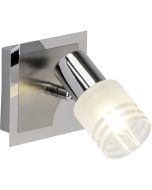 Brilliant Spot Lea chroom 11cm 4004353185816