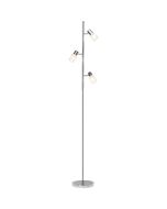 Brilliant Vloerlamp Lea chroom 160cm 4004353195464